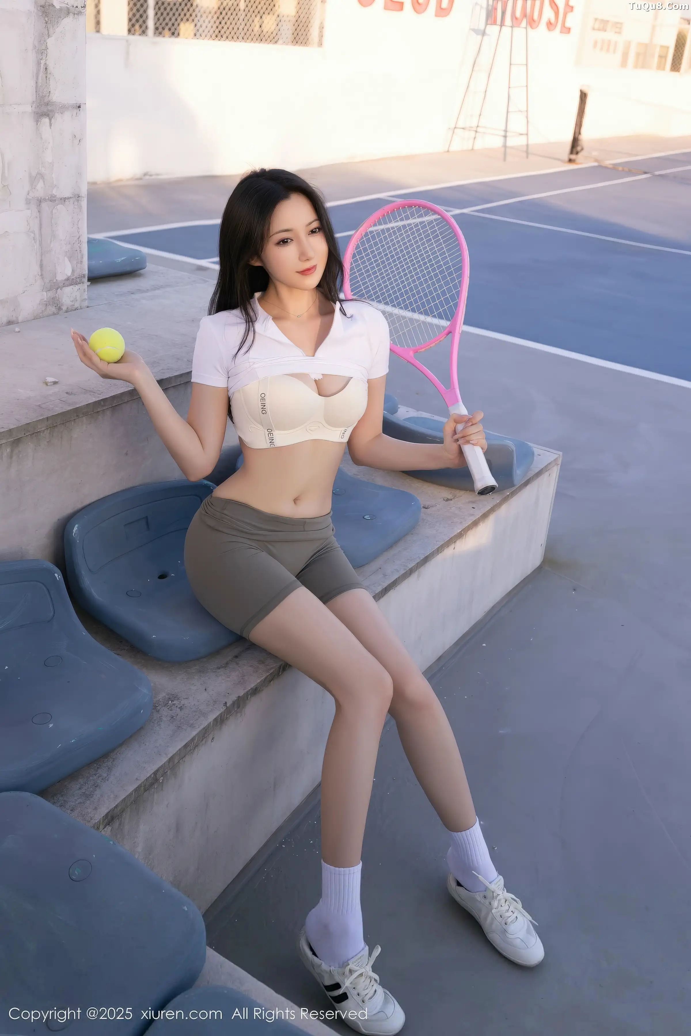 秀人集.com_[XiuRen秀人网]No.11106_模特鱼子酱Fish网球场景性感紧身运动服饰秀完美身材诱惑写真78P