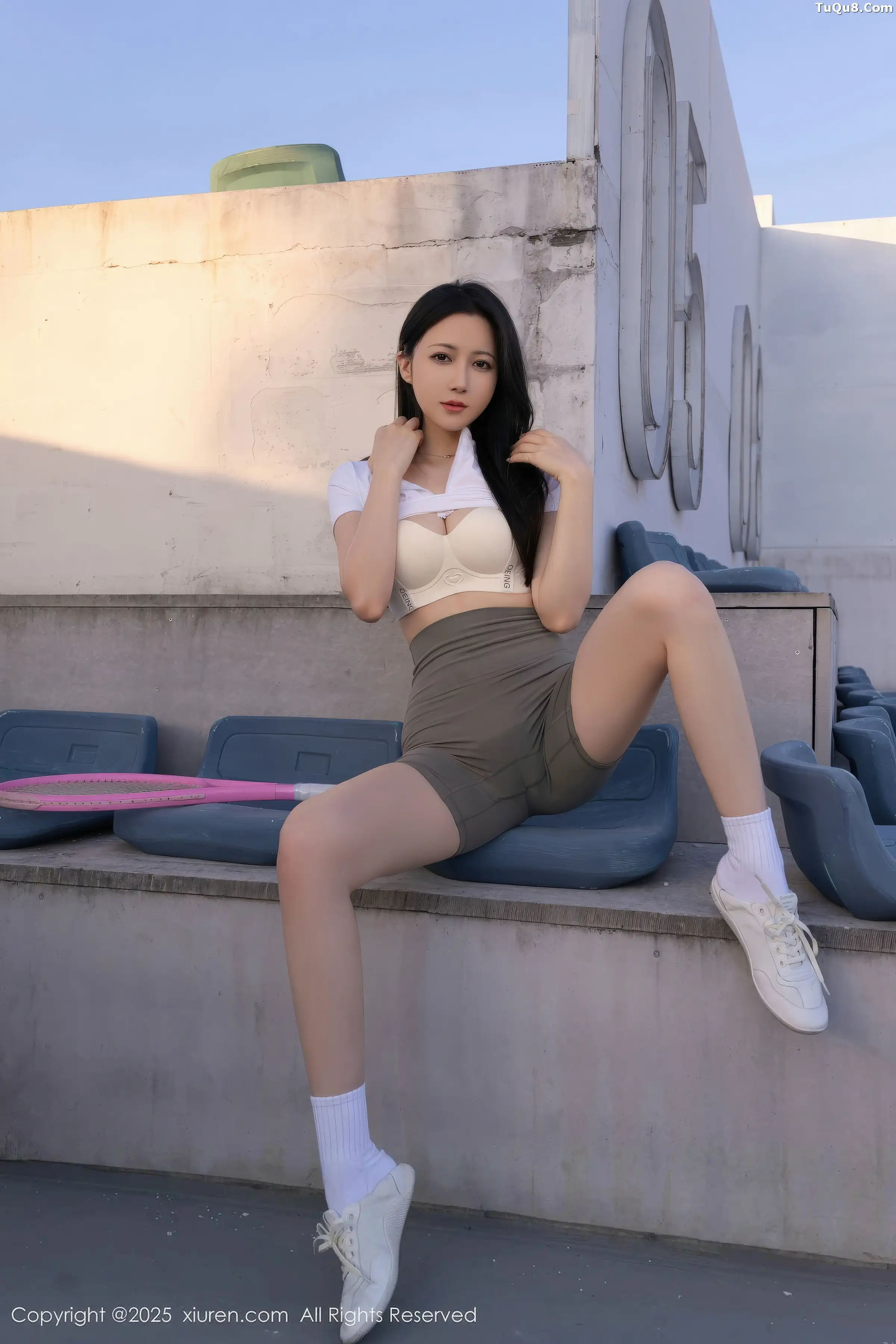 秀人集.com_[XiuRen秀人网]No.11106_模特鱼子酱Fish网球场景性感紧身运动服饰秀完美身材诱惑写真78P